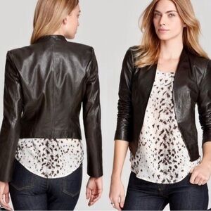 Joie leather jacket venette regal